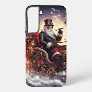 Santa/Reindeer steampunk Christmas/winter Samsung Galaxy Case