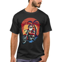 Santa Rides into Christmas T-Shirt