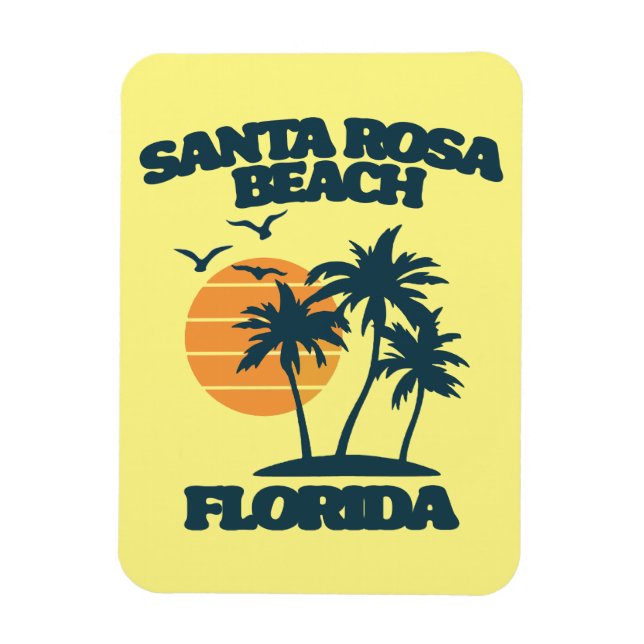 Santa Rosa Beach Florida  Magnet (Vertical)