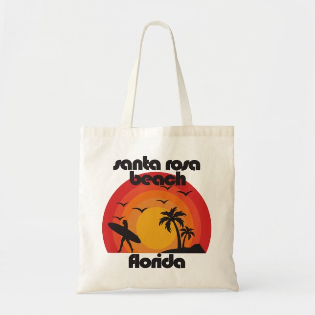 Santa Rosa Beach,Florida Tote Bag (Front)