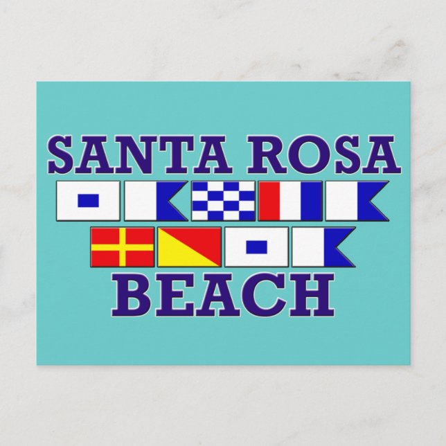 Santa Rosa Beach Postcard (Front)