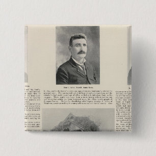 Santa Rosa, California 15 Cm Square Badge