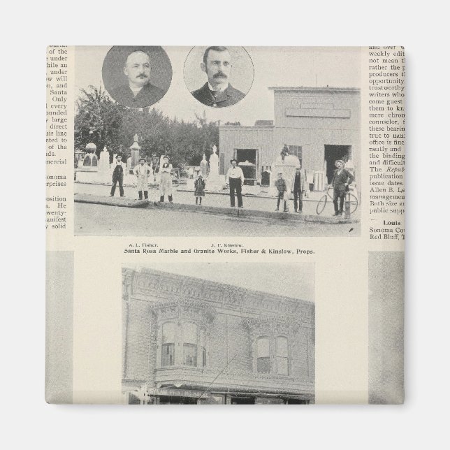 Santa Rosa, California 2 Magnet (Front)