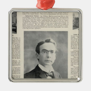 Santa Rosa, California 3 Metal Tree Decoration