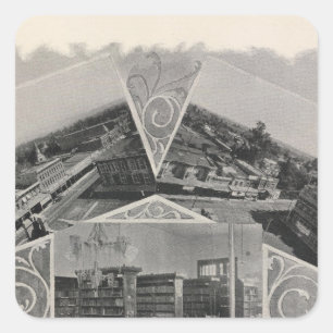 Santa Rosa, California 6 Square Sticker