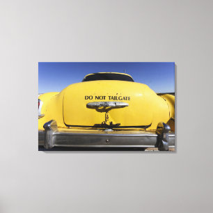 Santa Rosa, New Mexico,United States. Old Yello 2 Canvas Print