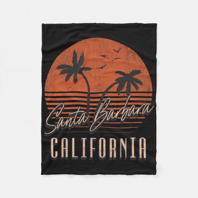 Santa Rra _3  Fleece Blanket (Front)