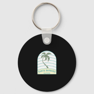 Santa Rra Beach California Palm Tree Ca Vacation  Key Ring