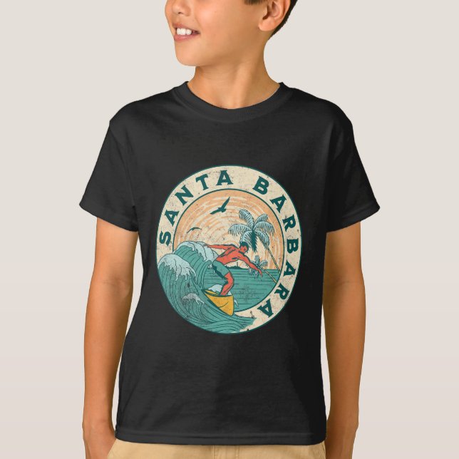 Santa Rra California  T-Shirt (Front)