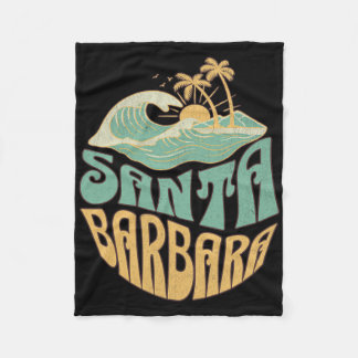 Santa Rra  Fleece Blanket