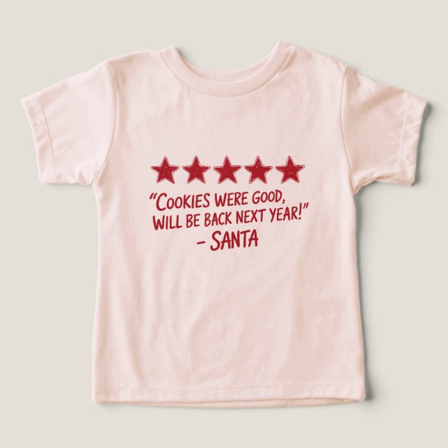 Santa’s 5-Star Review - Christmas Design (Design Front)