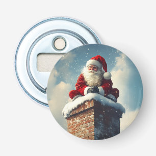 Santa’s Chimney Pause: A Winter’s Smile Bottle Opener