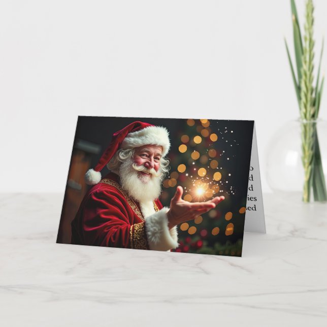 Santa’s Christmas Magic Card (Front)
