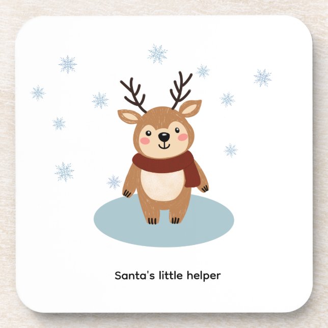 Santa’s Little Helper Coaster (Front)