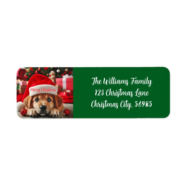 Santa’s Little Helper Puppy (Front)