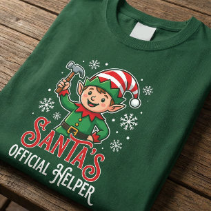 Santa’s little helper reporting for cheer duty T-Shirt
