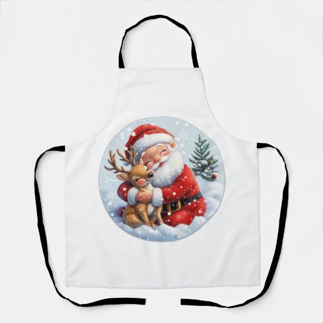 Santa’s Little Sidekick Apron (Front)