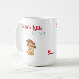 Santa’s Little Woof Helper – Cute Dog Christmas Coffee Mug