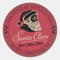 ✒️ Santa’s Signature Stamp Sticker