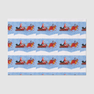Santa’s Sleigh Tissue Paper