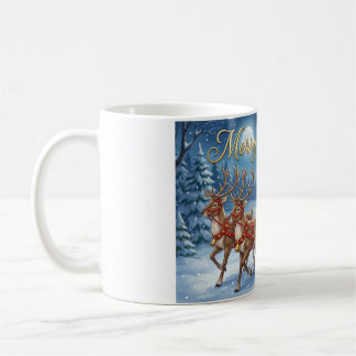 Santa’s Snowy Sleigh Ride Coffee Mug