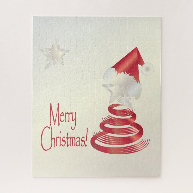 Santa s Tree Jigsaw Puzzle (Vertical)