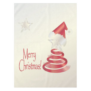 Santa s Tree Tablecloth