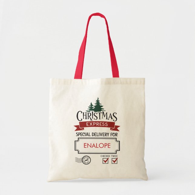 Santa Sack Christmas  Tote Bag (Front)