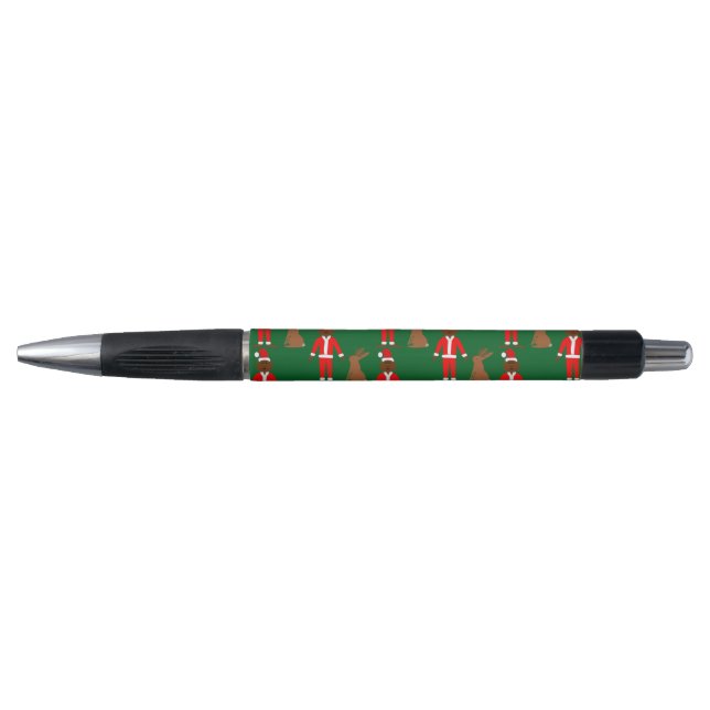 Santa Sasquatch and Jackalope Christmas Patterned (Front)