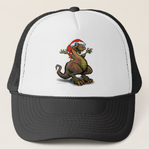 Santa Saurus Rex Trucker Hat