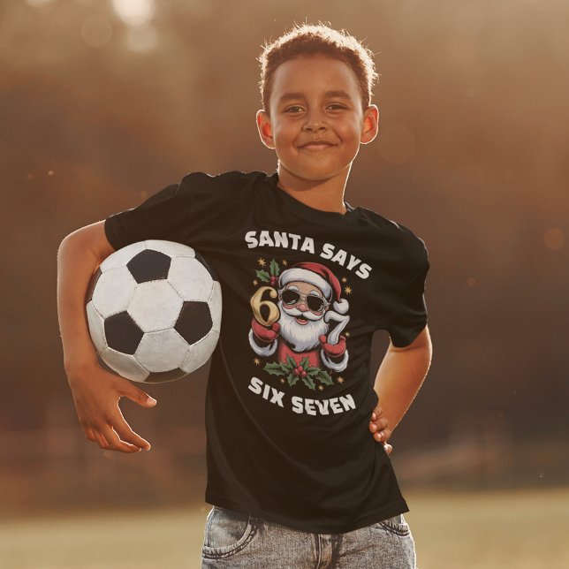 Santa Says 6-7 Six Seven Meme Christmas T-Shirt (Creator Uploaded)