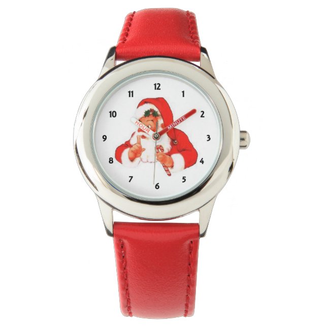 Santa Says Shhhhh... Watch (Front)