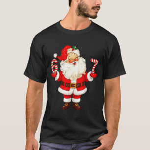 Santa Says Six Seven 6 7 Gen Z Alpha Meme Christma T-Shirt