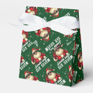 Santa Says SIX SEVEN – Funny Christmas Meme Favour Box