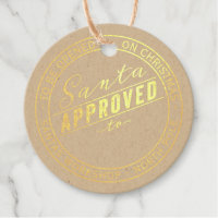 Santa Seal of Approval Christmas