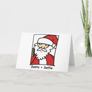 Santa Selfie Holiday Card