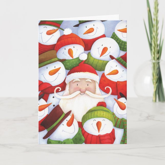 Santa Selfies Christmas Card (Front)