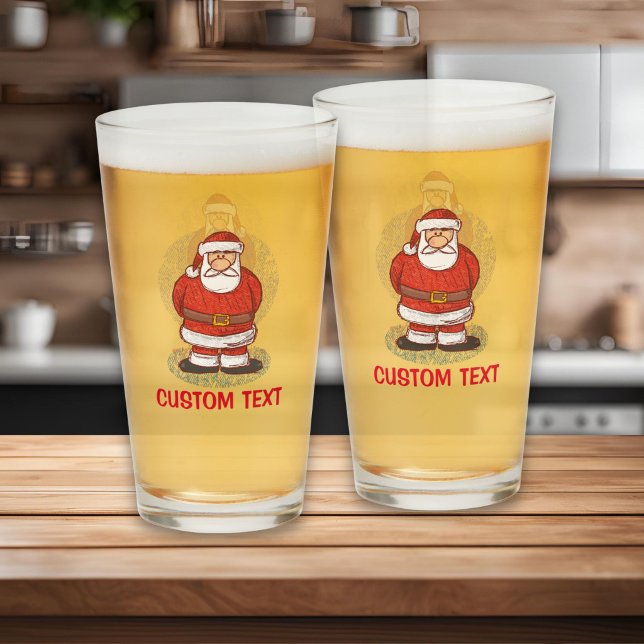 Santa sketch glass (Creator Uploaded)