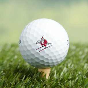 Santa Skiing Callaway Warbird golf balls 12 pk