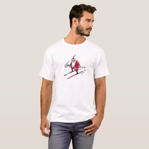 Santa Skiing T-shirt