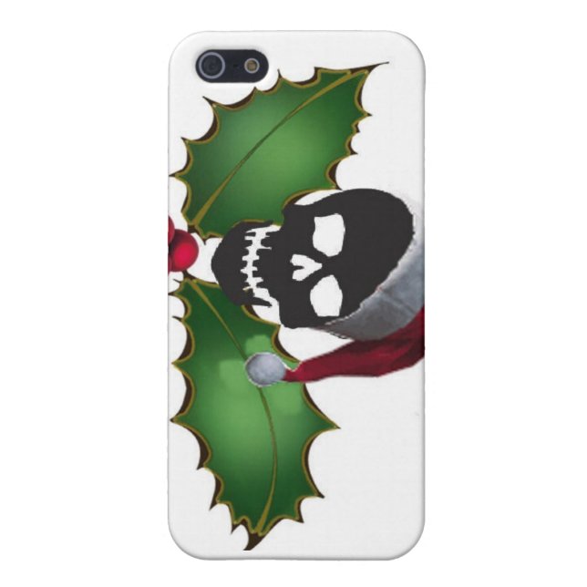 SANTA SKULL iPhone CASE (Back)