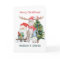 Santa Sleigh and Gnome Gonk Cute Personalized Kids
