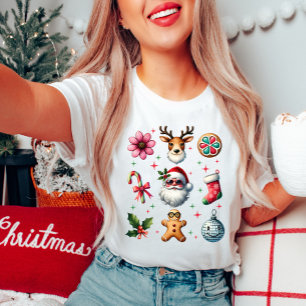 Santa Smile Christmas T-Shirt