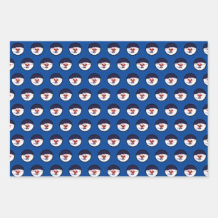 Santa Sniper  Wrapping Paper Sheet