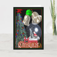 Santa snow globe by Valxart