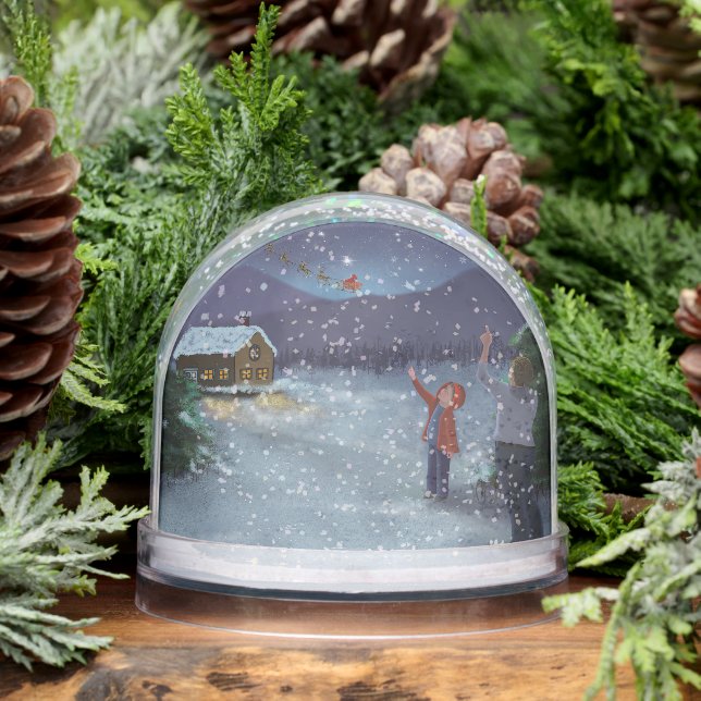 Santa  snowglobe (Winter)