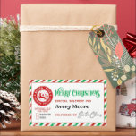 Santa Special Delivery North Pole Christmas Gift Rectangular Sticker<br><div class="desc">Santa Special Delivery North Pole Christmas Gift Rectangular Sticker.</div>