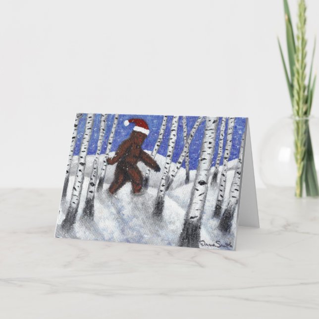 Santa Squach Holiday Card (Front)
