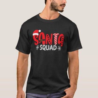 Santa Squad 2022  Family Matching Christmas T-Shirt
