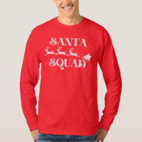 Santa Squad Christmas T-Shirt